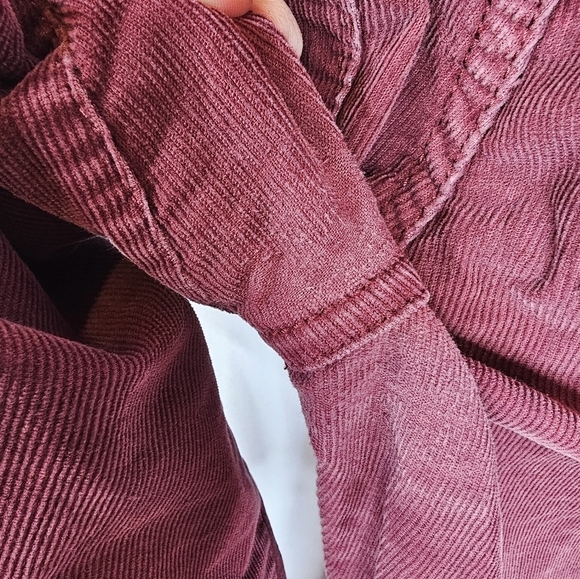 J. Crew Factory Skinny Maroon Corduroy Pants - Picture 7 of 8